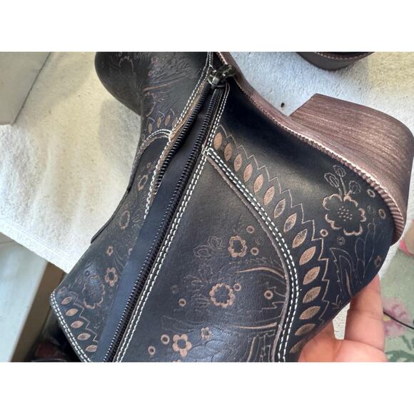 NWOB L'Artiste Galop Cowboy Bootie size 40 us 9 (1500 - Picture 8 of 9